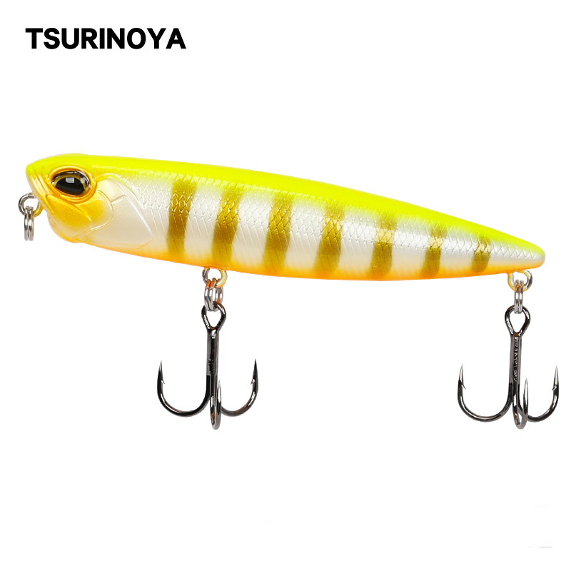 Fishing Lure Jerkbait - TSURINOYA العائمة قلم رصاص الصيد إغراء