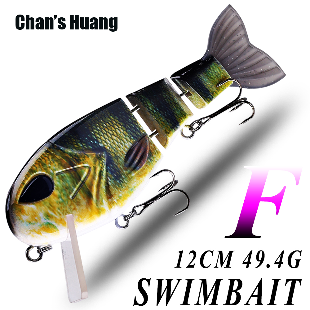 Fishing Lure Popper - طُعم سباحة هوانغ الاصطناعي من Chan