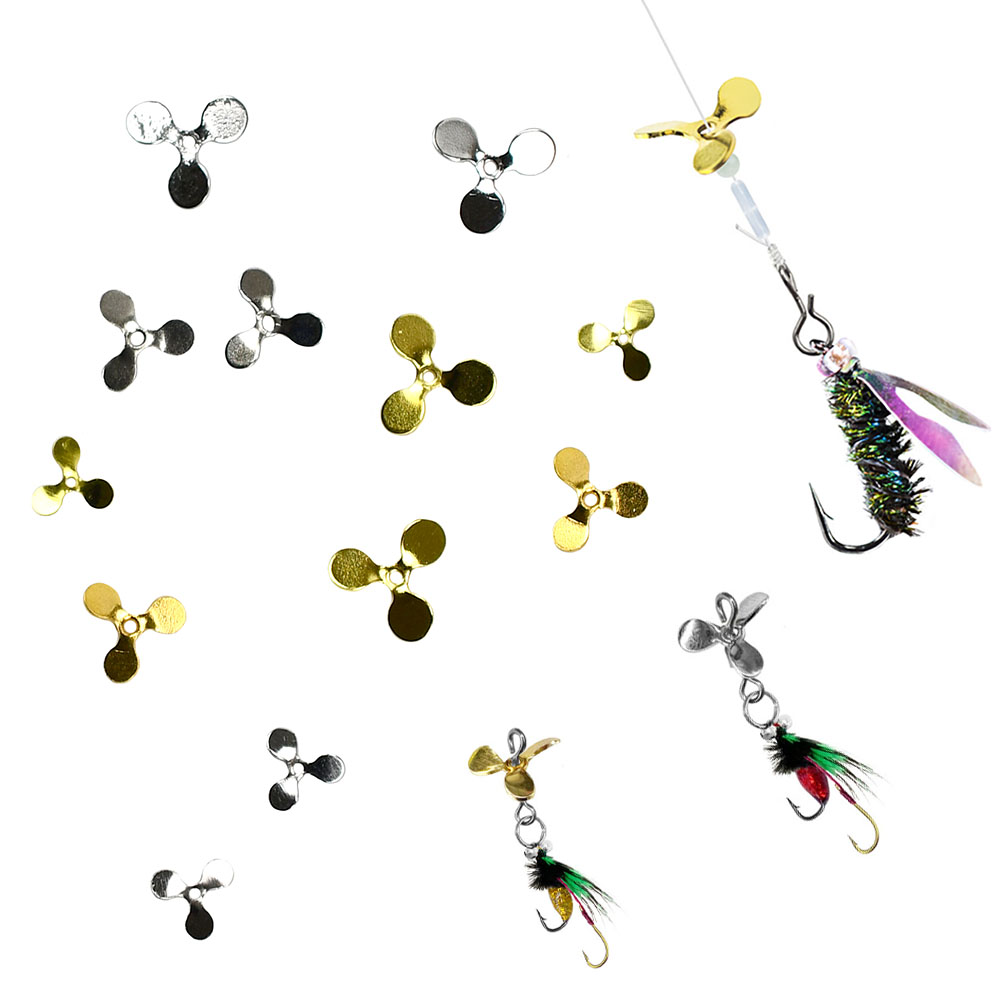 Fishing Lure Blade Bait - 200 قطعة من ملحقات الطعم الصناعي