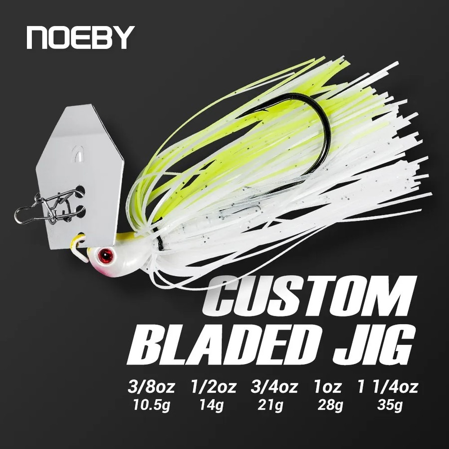 Fishing Lure Buzzbait - طعم صيد نوبي شاتربايت بليد جيغ