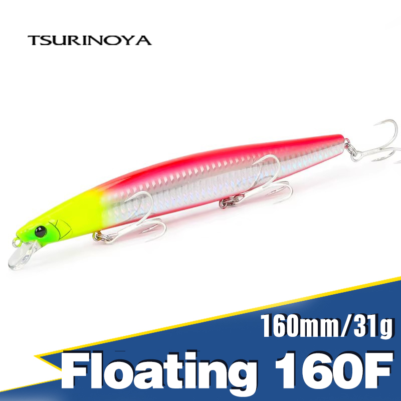 Fishing Lure Topwater - TSURINOYA 160F العائمة طعوم صيد سمك