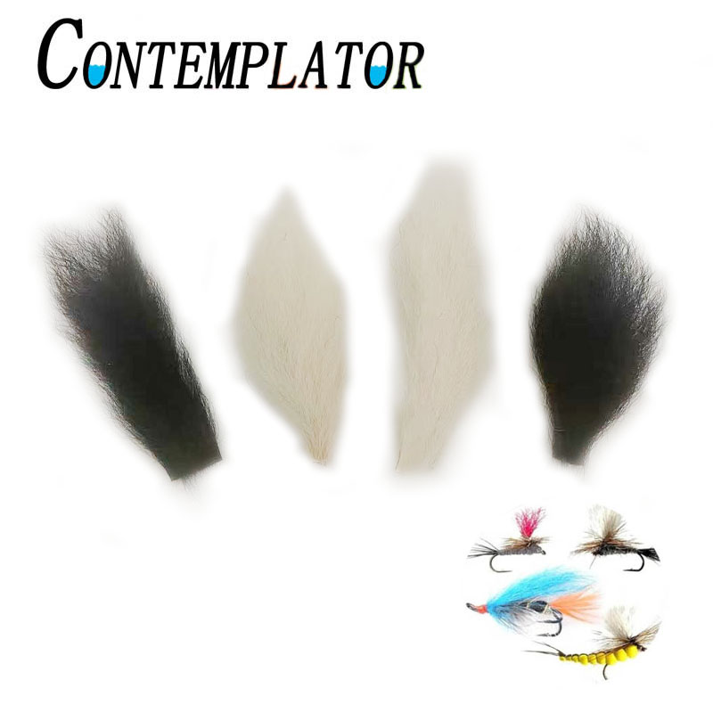 Fishing Lure Topwater - 2 قطعة ذيل العجل يطير ربط