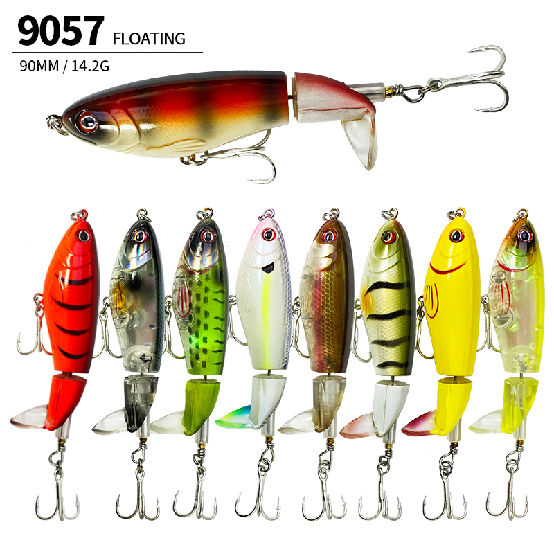 Fishing Lure Soft Plastic - 14 جرام 90 مللي متر الدورية