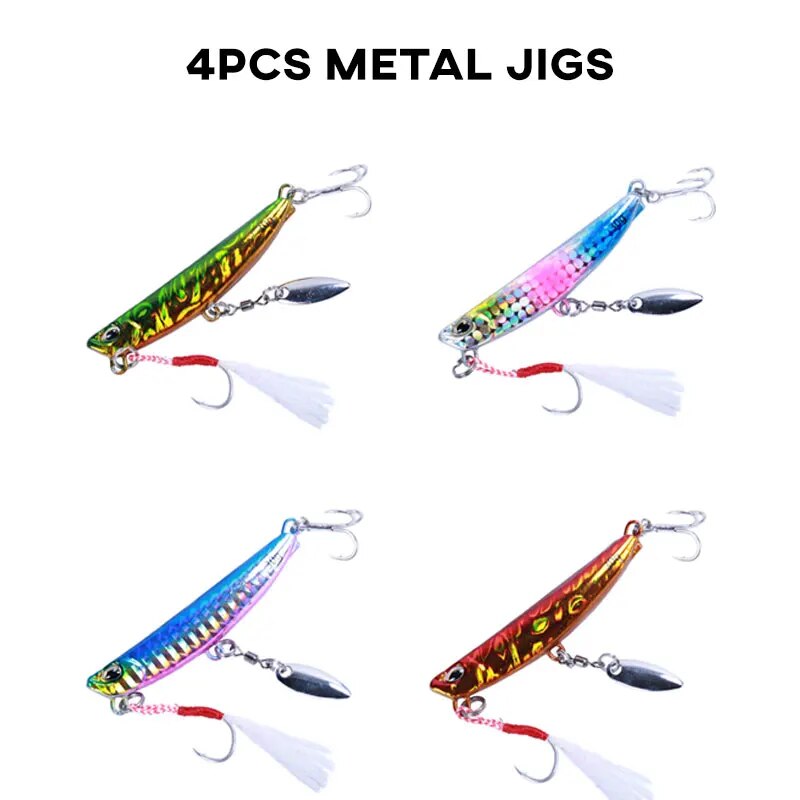 Fishing Lure Buzzbait - ملعقة صيد سمك طعوم صيد 4-15