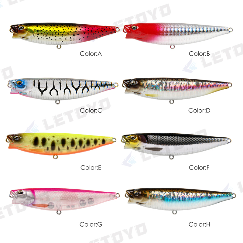 LETOYO 65 مللي متر 5 جرام/90 م - مراجعة Fishing Lure Topwater وسعره