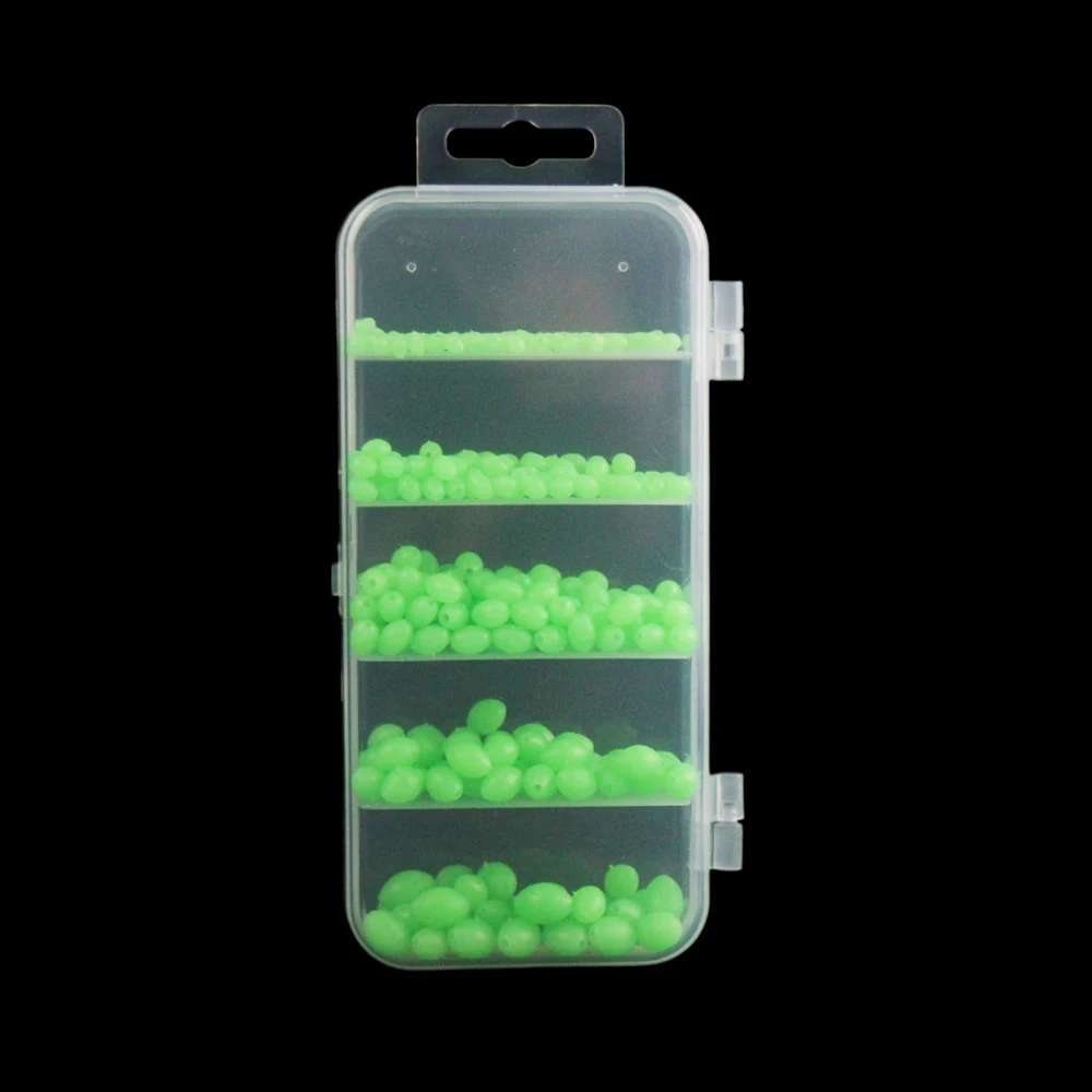 Ackibbik 375 قطعة/صندوق مضيئة  - مراجعة Fishing Lure Box وسعره