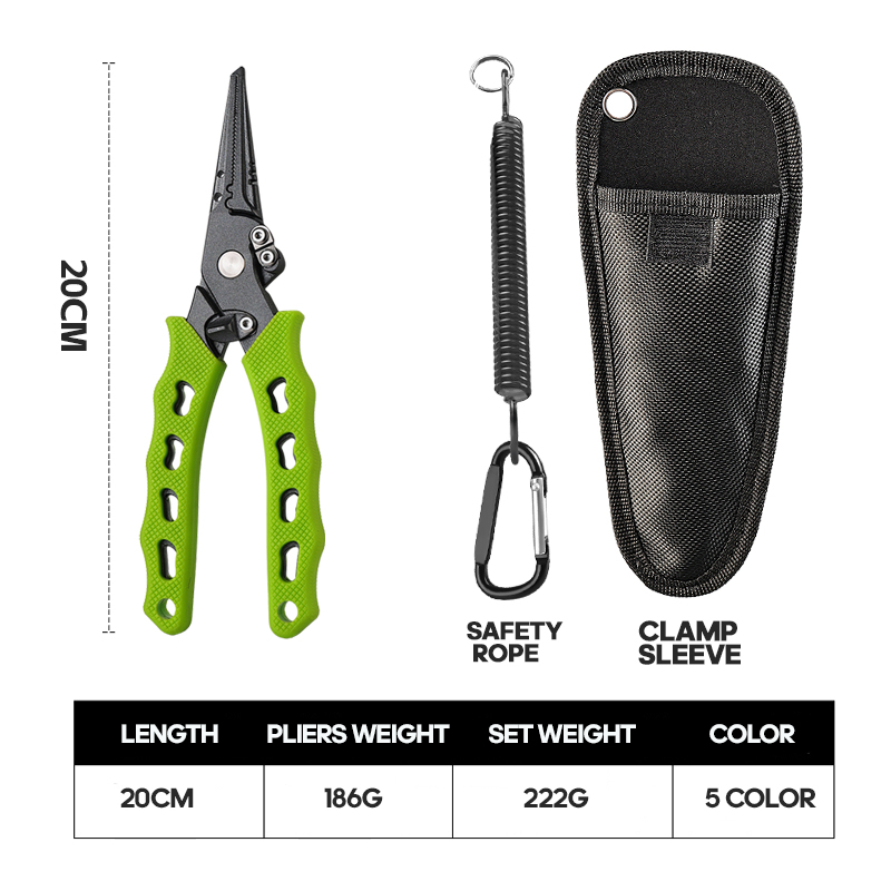 كماشة صيد من الفولاذ المقاوم ل - مراجعة Fishing Lure Accessories وسعره