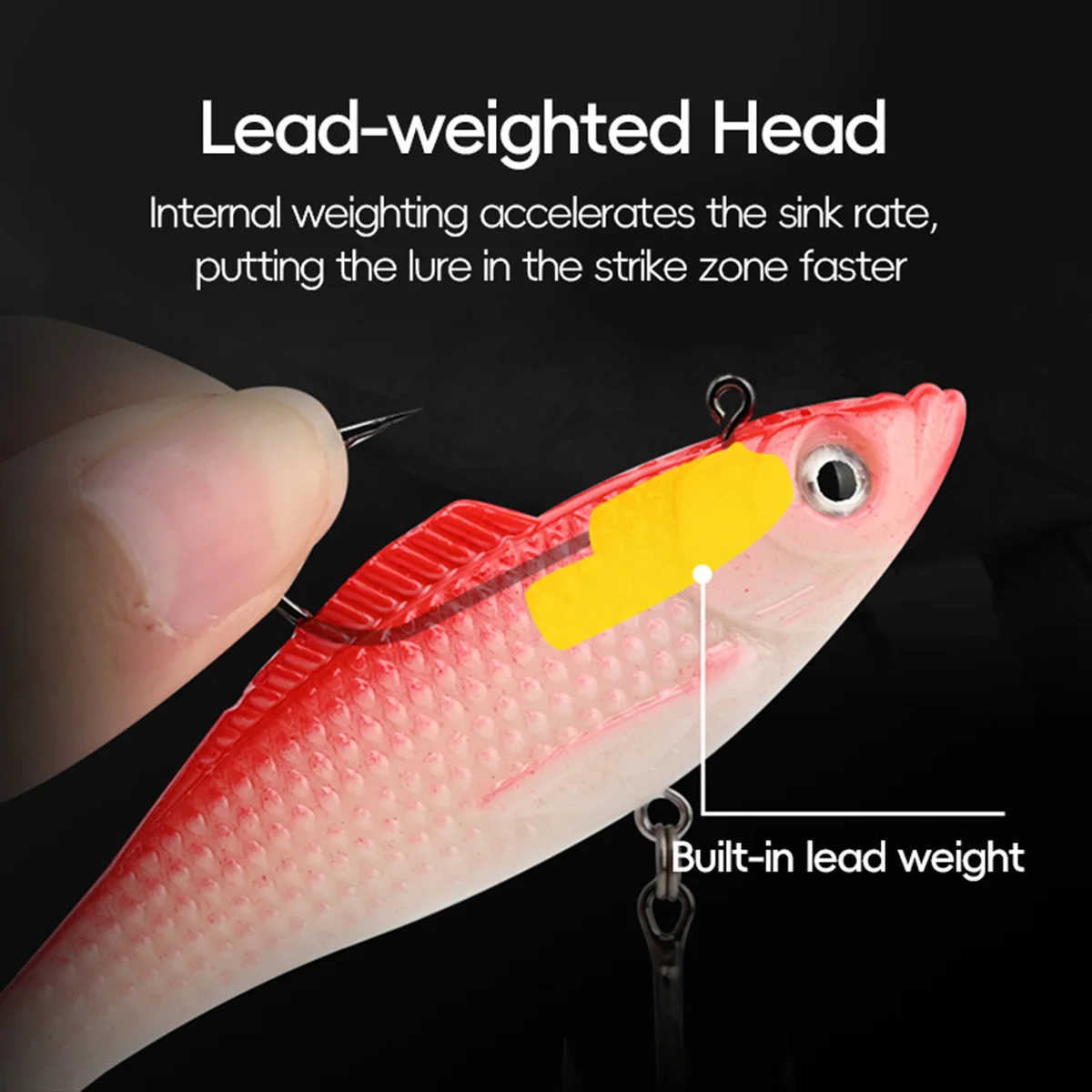 طعم صيد ميريديث دوار 10 سم 12  - مراجعة Fishing Lure Blade Bait وسعره