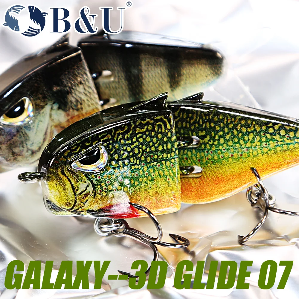 B & U بطيئة غرق الصيد إغراء 55 - مراجعة Fishing Lure Jerkbait وسعره