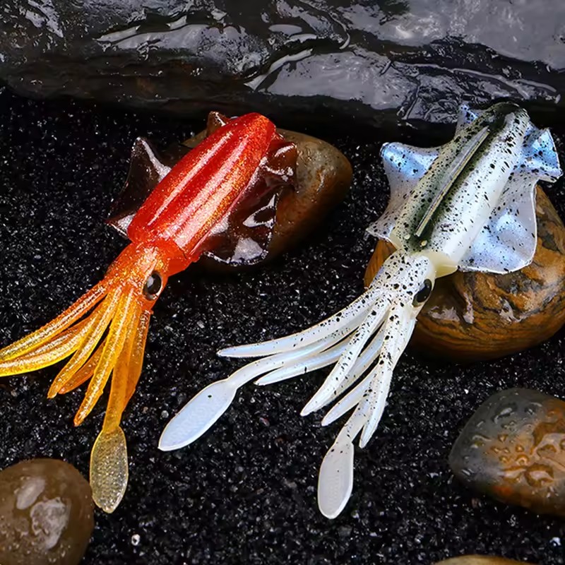 طعم صيد ناعم من WEIHE (5 قطع)  - مراجعة Fishing Lure Swimbait وسعره