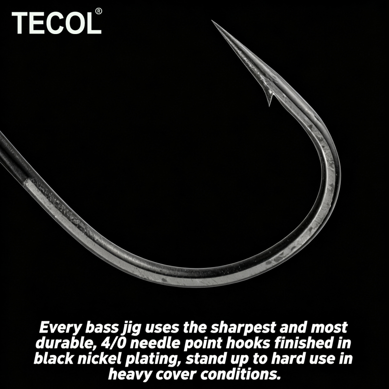 TECOL 10G طُعم صيد مطاطي بتنور - مراجعة Fishing Lure Buzzbait وسعره
