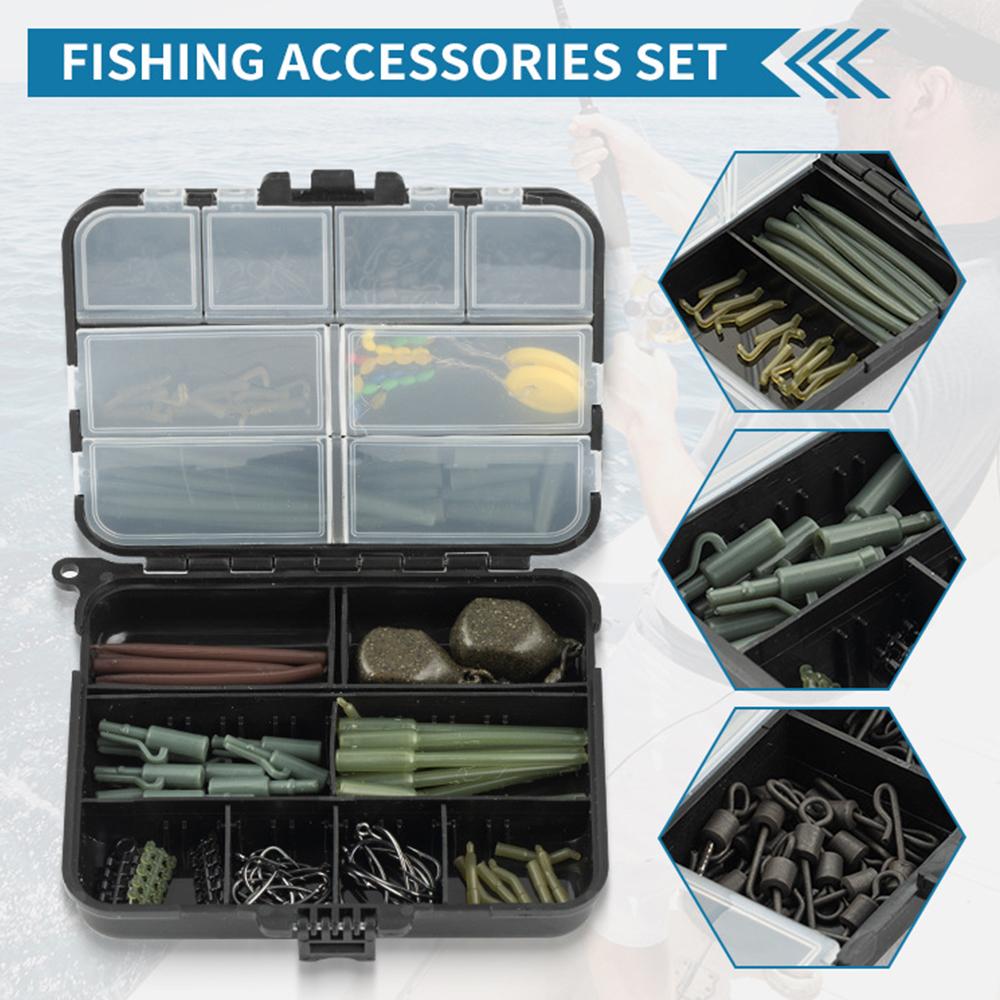 صندوق تخزين طُعم صيد السمك، صن - مراجعة Fishing Lure Kit وسعره