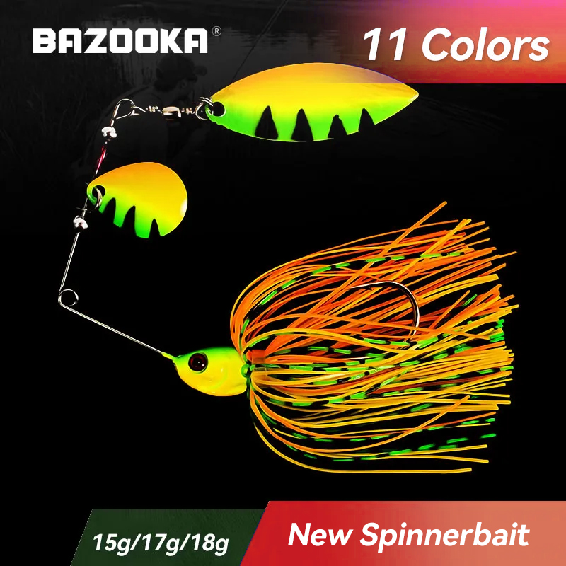 بازوكا 15 جرام 18 جرام سبينيرب - مراجعة Fishing Lure Spoon وسعره