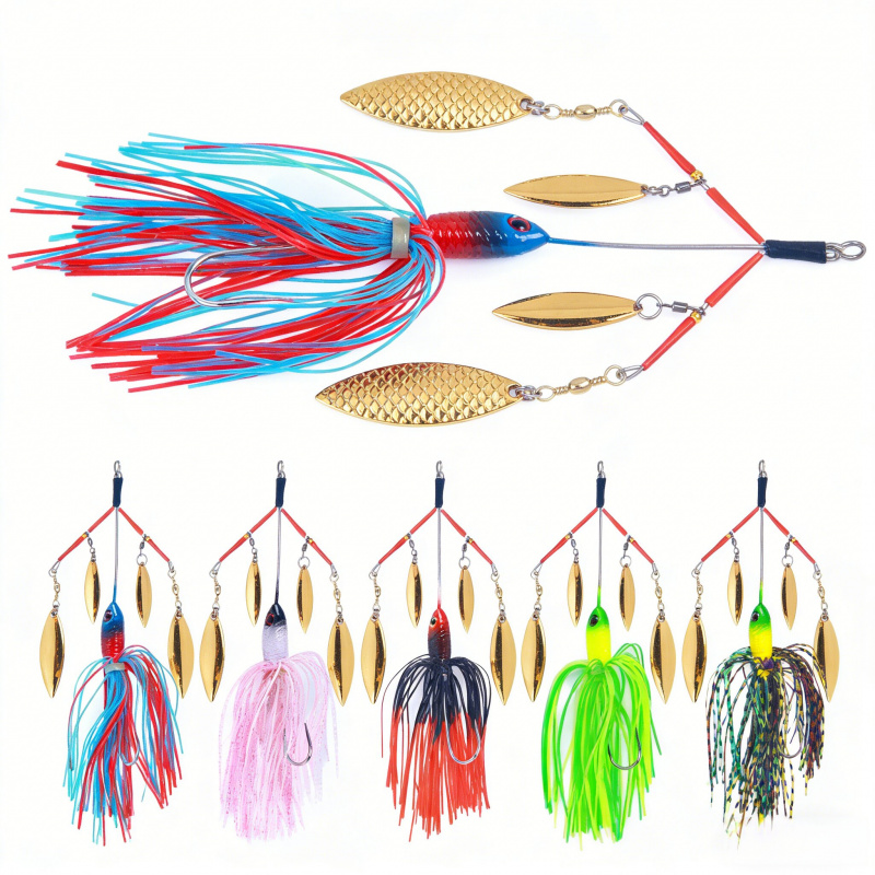 طعم صيد بطول 13 سم ووزن 22 جرا - مراجعة Fishing Lure Blade Bait وسعره