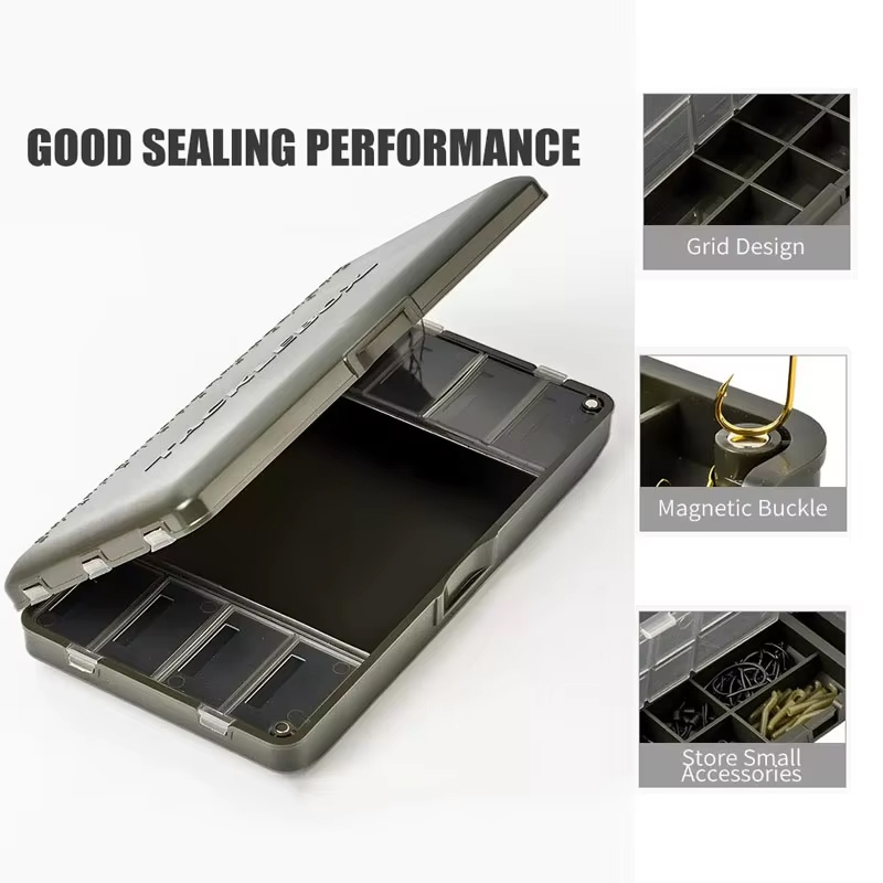 صندوق معالجة PVC صلب بسعة كبير - مراجعة Fishing Lure Kit وسعره