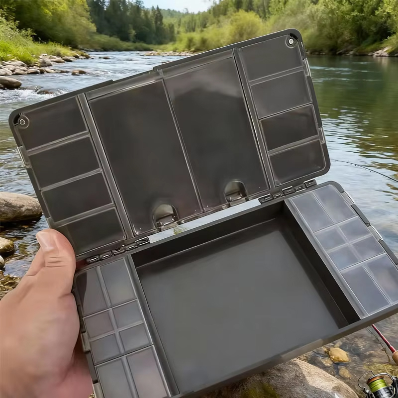 صندوق معالجة PVC صلب بسعة كبير - مراجعة Fishing Lure Kit وسعره