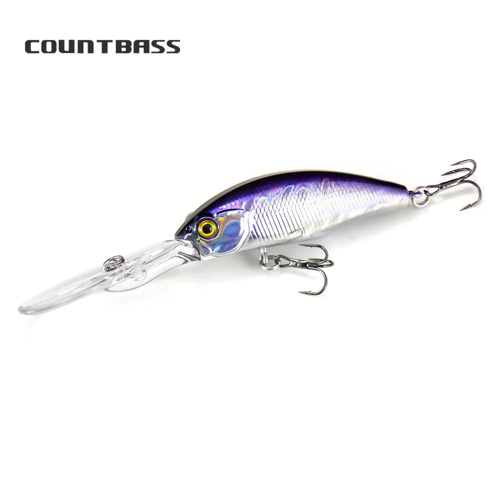 Countbass Shad Style Crankbait - مراجعة Fishing Lure Crankbait وسعره