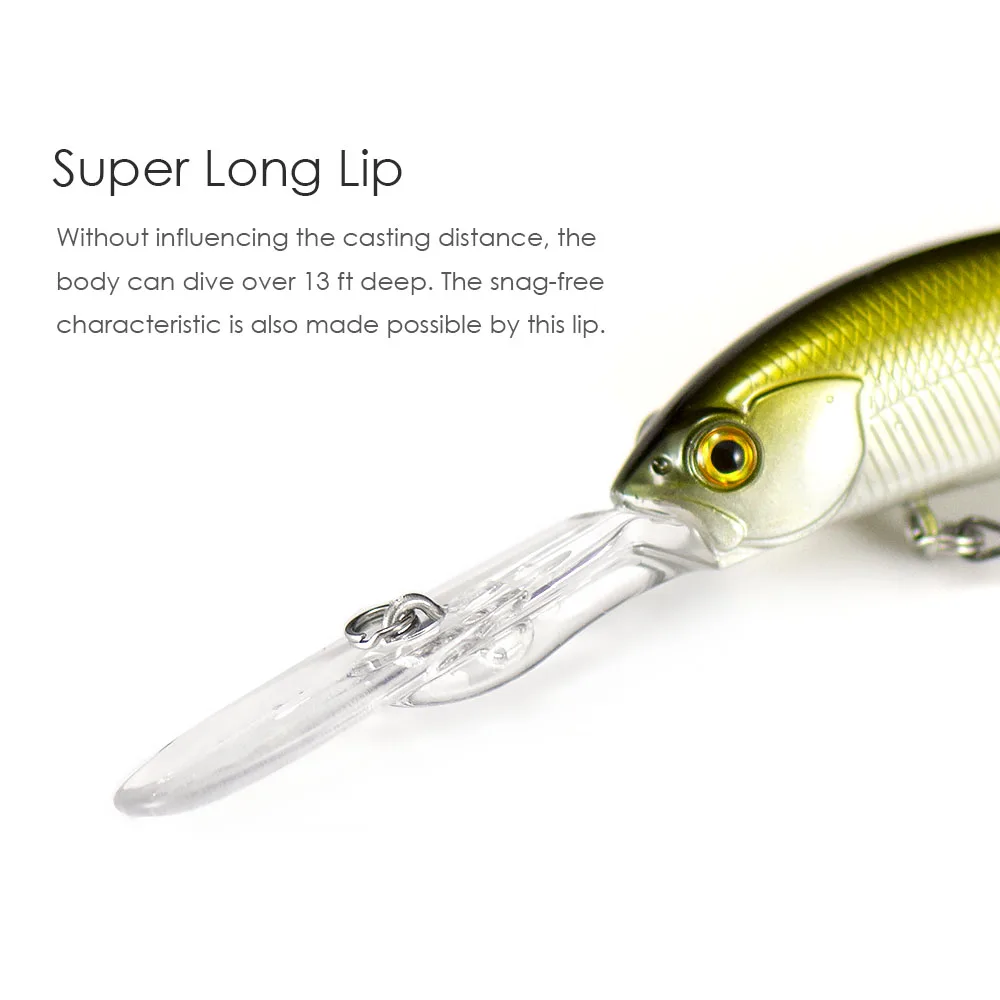 Countbass Shad Style Crankbait - مراجعة Fishing Lure Crankbait وسعره