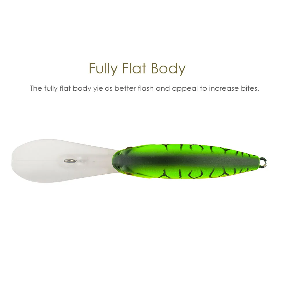 Countbass Shad Style Crankbait - مراجعة Fishing Lure Crankbait وسعره