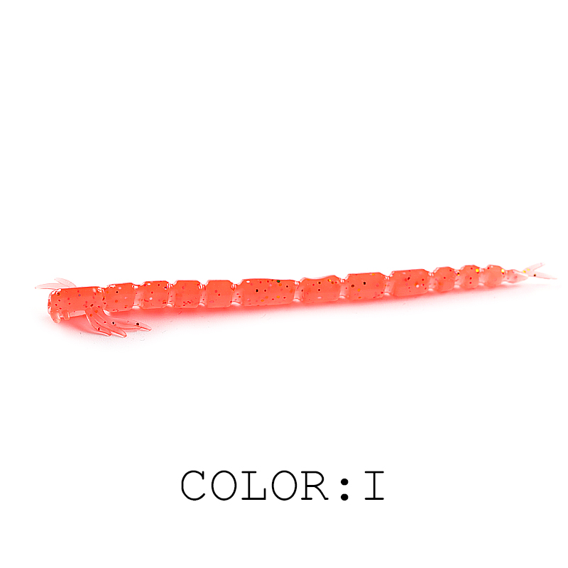 2021 جديد القارة الخارقة الدم  - مراجعة Fishing Lure Soft Plastic وسعره