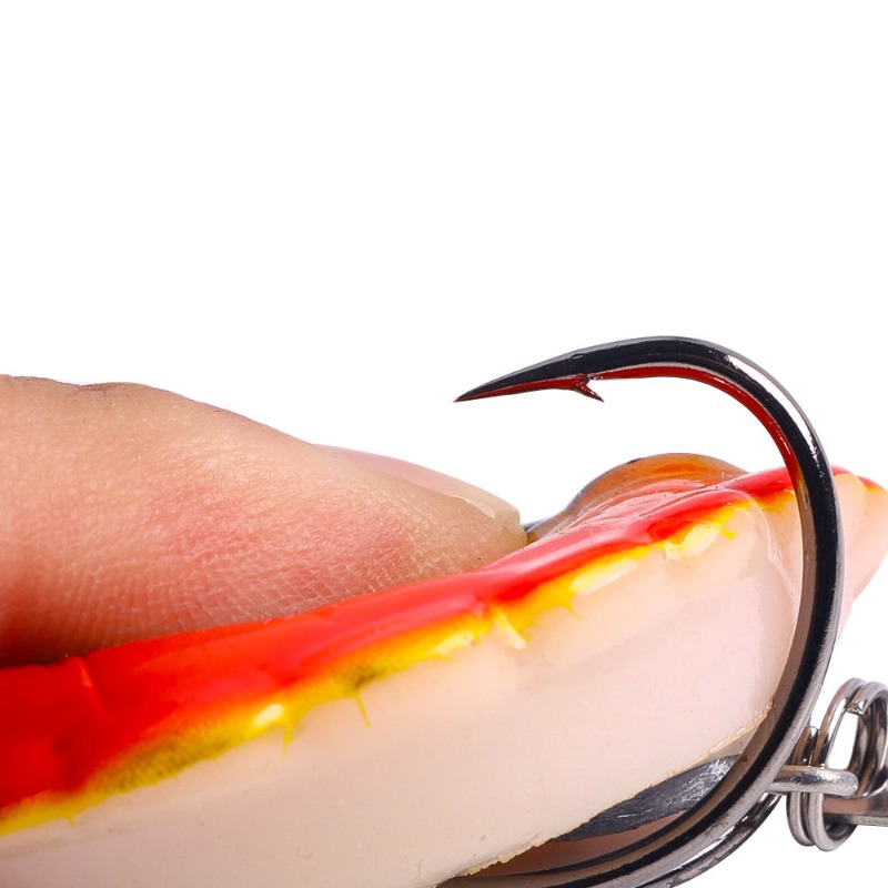 5 قطع طُعم صناعي على شكل سلحفا - مراجعة Fishing Lure Blade Bait وسعره