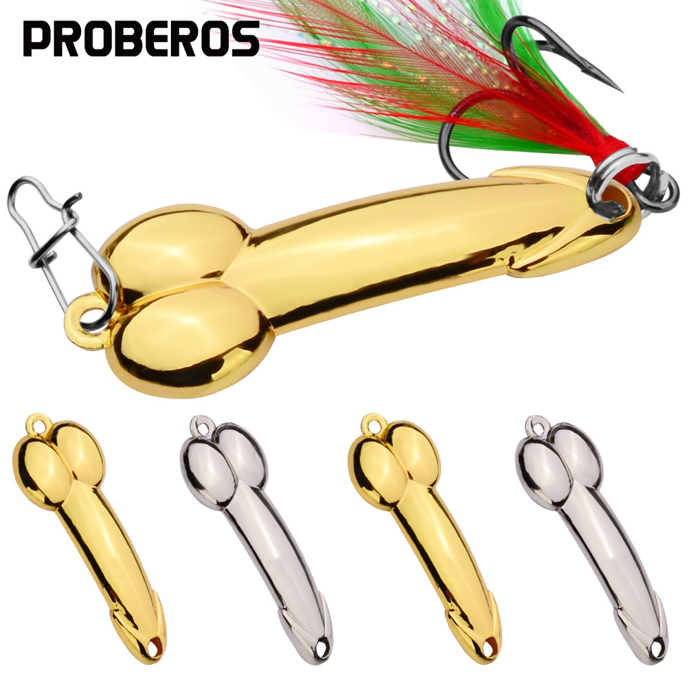برو بيروس معدن VIB الذهب والفض - مراجعة Fishing Lure Spinnerbait وسعره