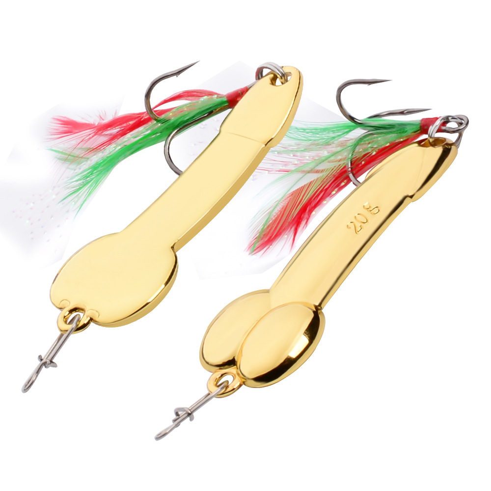 برو بيروس معدن VIB الذهب والفض - مراجعة Fishing Lure Spinnerbait وسعره