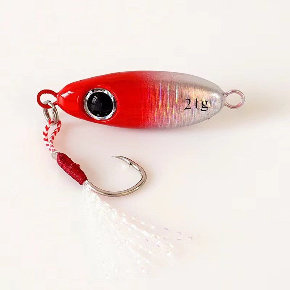 6 قطعة مايكرو المعادن القفز ال - مراجعة Fishing Lure Spoon وسعره