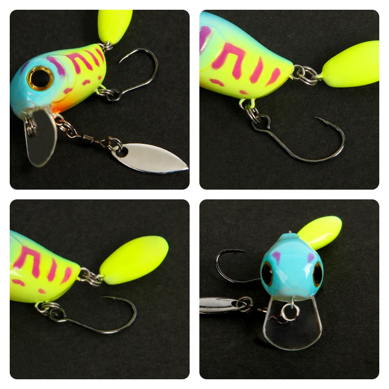 العائمة مايكرو كرانكبيتس 30mm2 - مراجعة Fishing Lure Crankbait وسعره
