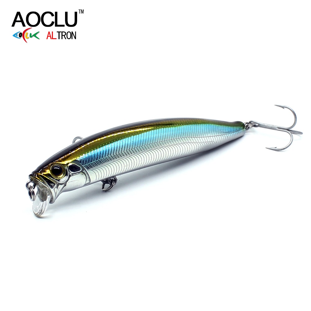 AOCLU Seabass القاتل العائمة ا - مراجعة Fishing Lure Topwater وسعره