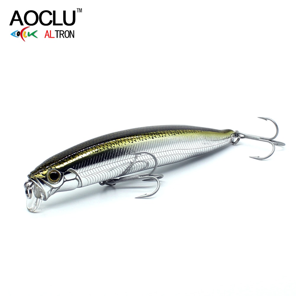 AOCLU Seabass القاتل العائمة ا - مراجعة Fishing Lure Topwater وسعره