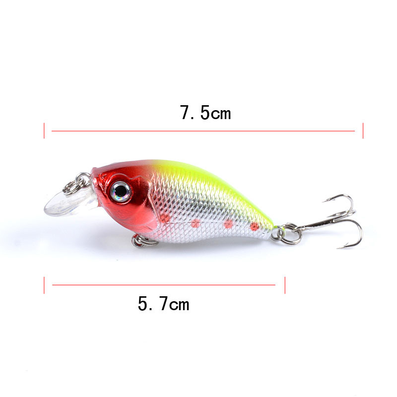 1 قطعة Wobblers جودة كرانكبيت  - مراجعة Fishing Lure Topwater وسعره