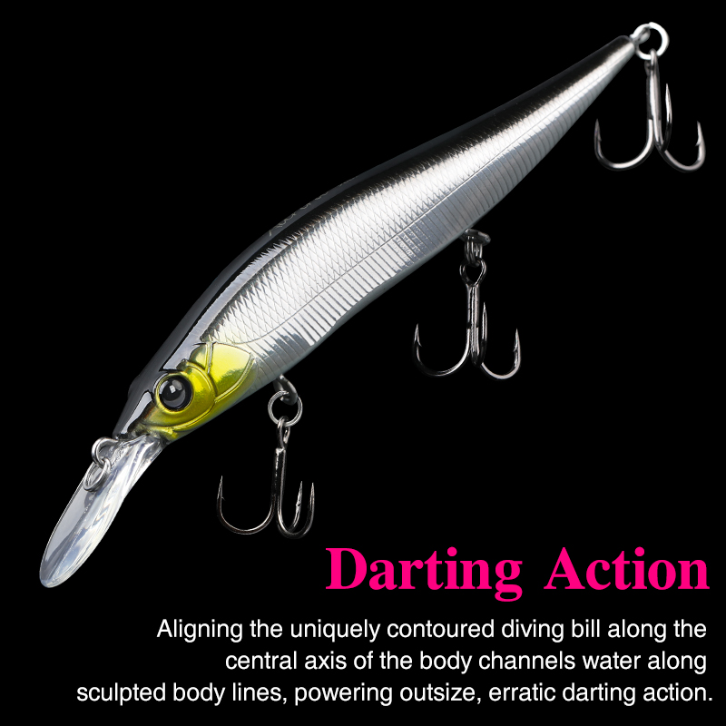 طعم صيد تسورينويا سوسپند مينو  - مراجعة Fishing Lure Swimbait وسعره