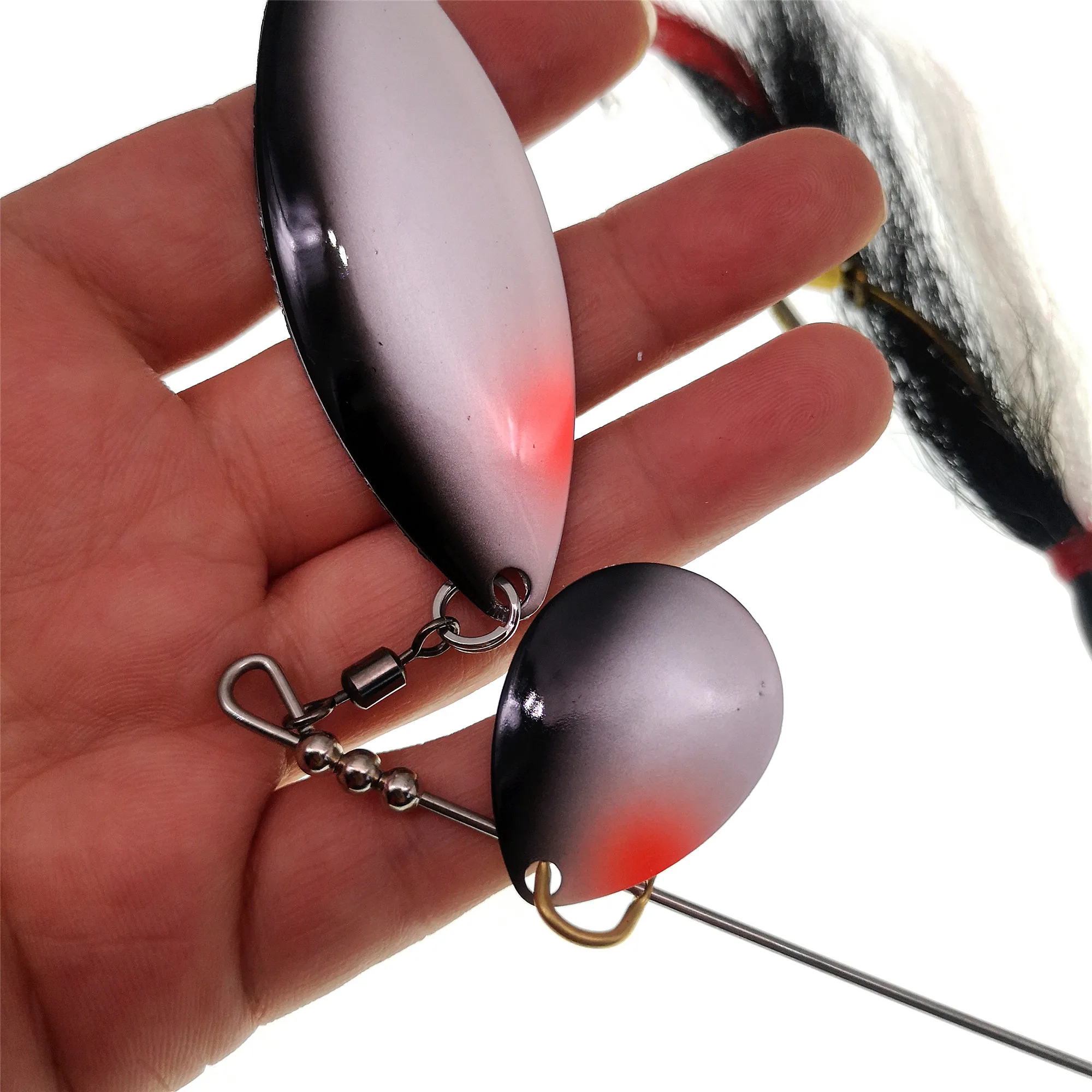 MUKUN الصيد سبينيربايت السحر 3 - مراجعة Fishing Lure Blade Bait وسعره