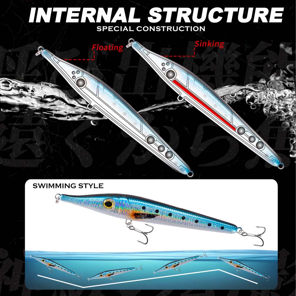 Hunthouse Needle Zargana 146mm - مراجعة Fishing Lure Buzzbait وسعره