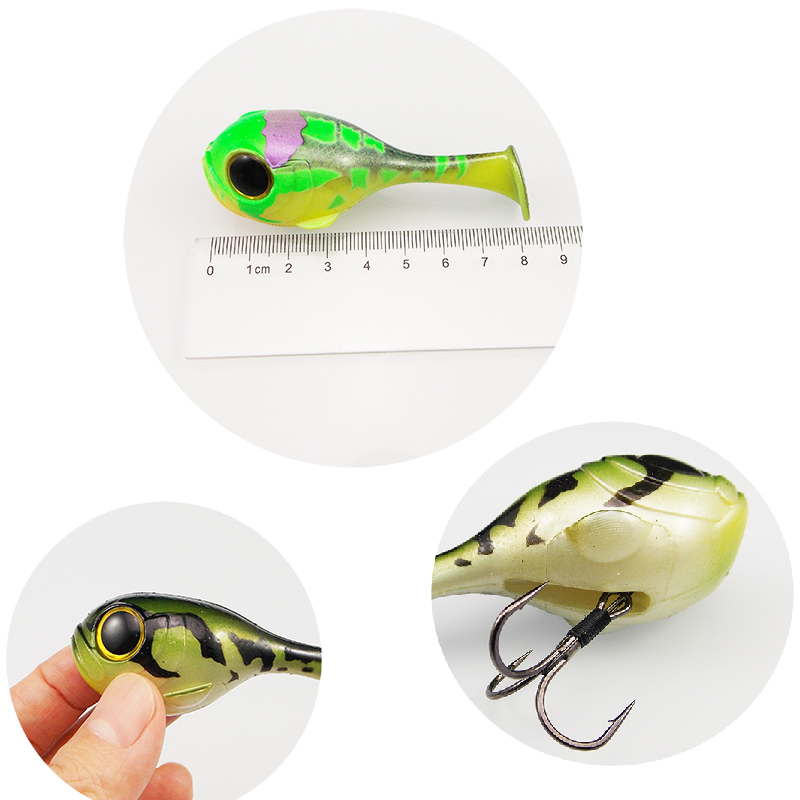 طعم صيد صناعي ناعم من KESFISHI - مراجعة Fishing Lure Swimbait وسعره