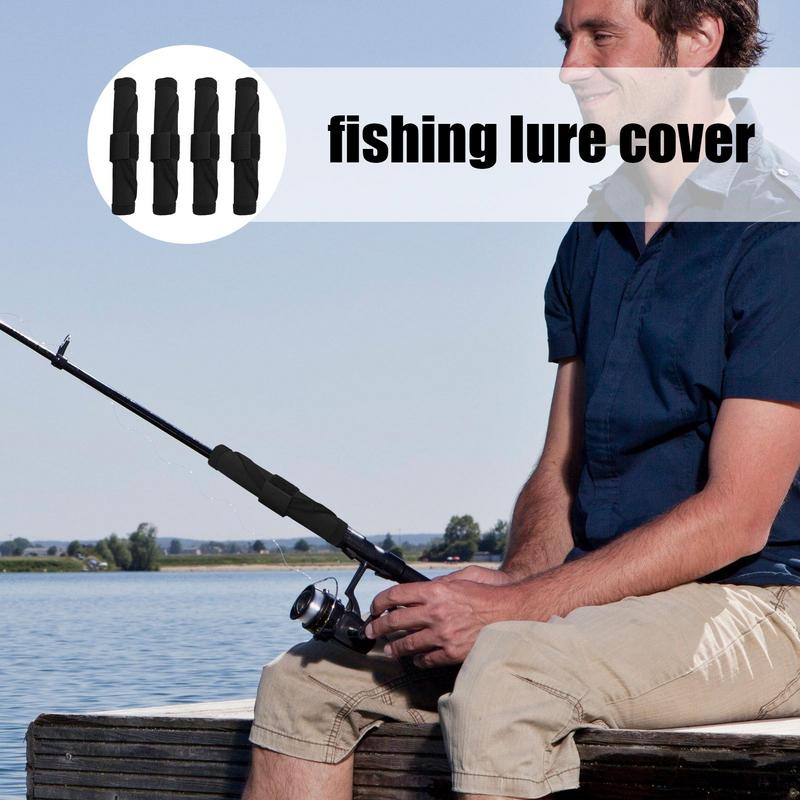 4 قطعة غطاء خطاف الصيد ترقية أ - مراجعة Fishing Lure Accessories وسعره