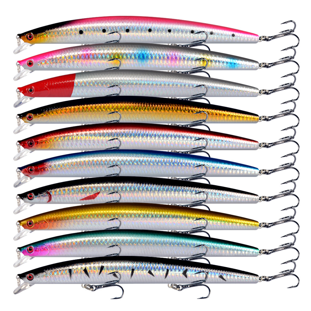 طعم صيد السمك المينو 18 سم 24  - مراجعة Fishing Lure Crankbait وسعره