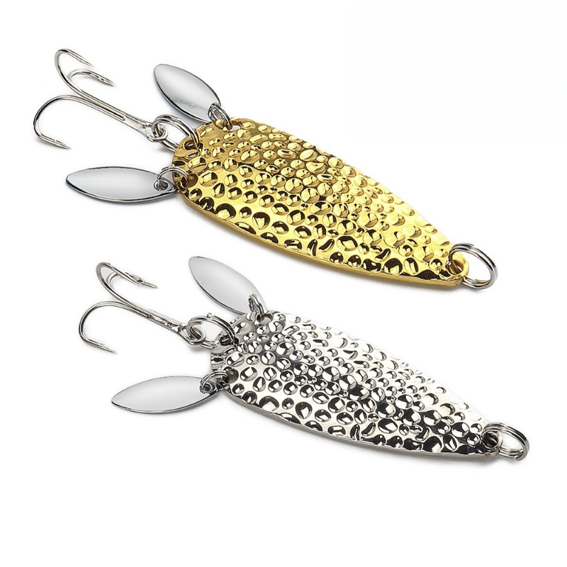 1 قطعة ملعقة معدنية سبينيربايت - مراجعة Fishing Lure Spinnerbait وسعره