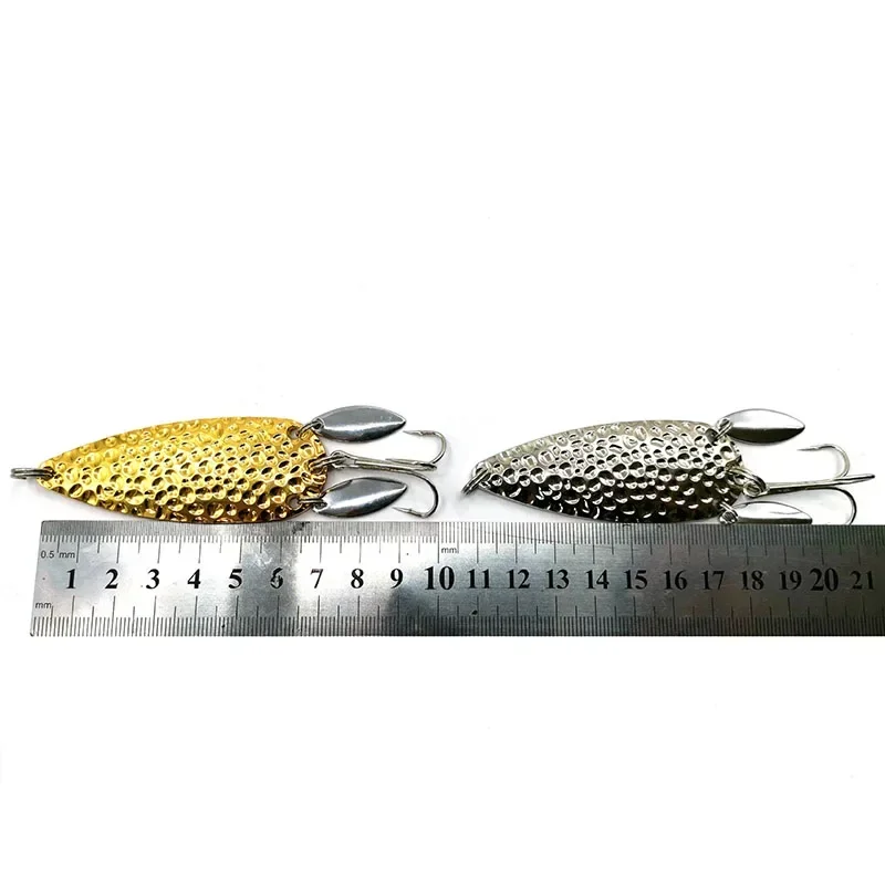 1 قطعة ملعقة معدنية سبينيربايت - مراجعة Fishing Lure Spinnerbait وسعره