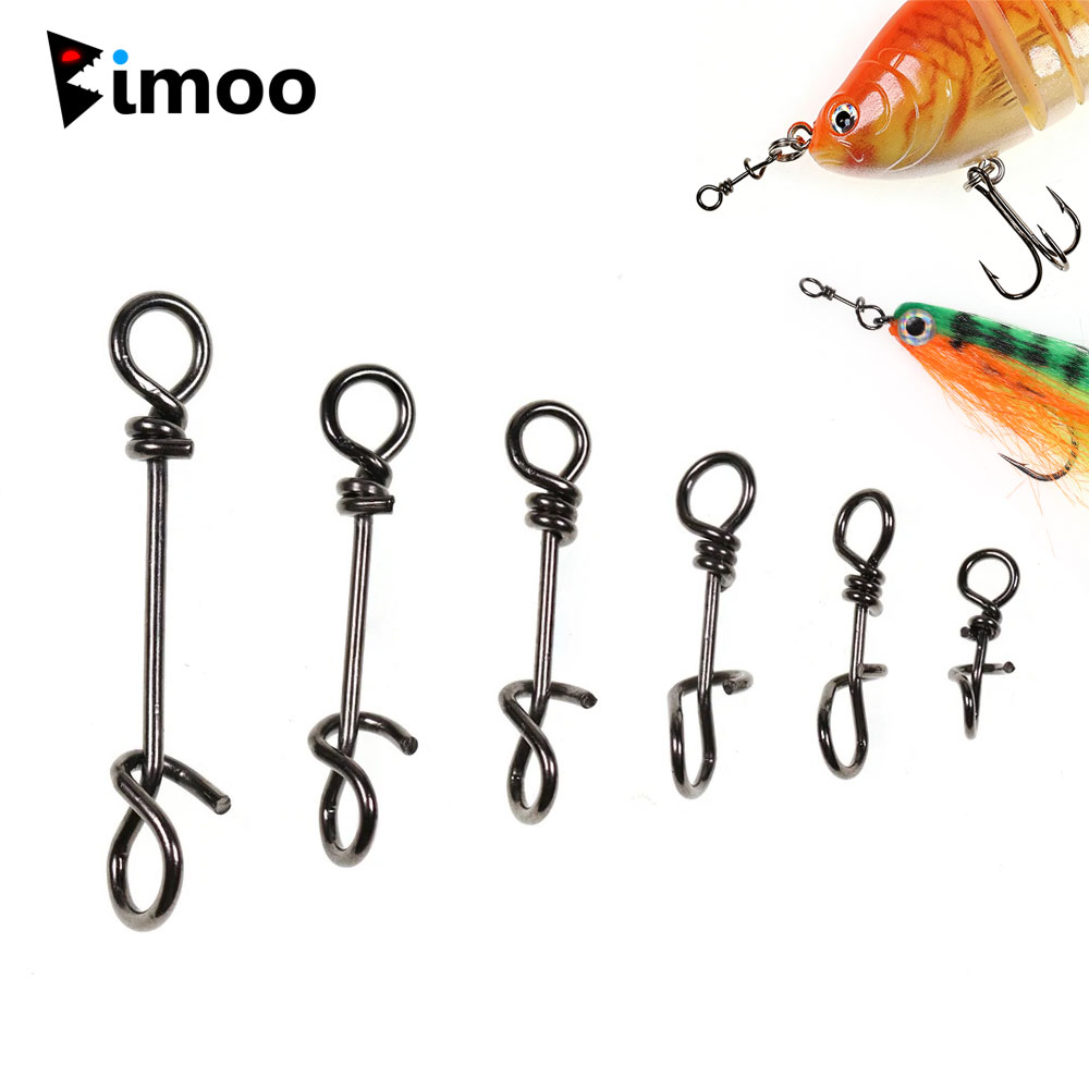 بيمو 50 قطعة مشبك زنبركي سريع  - مراجعة Fishing Lure Accessories وسعره
