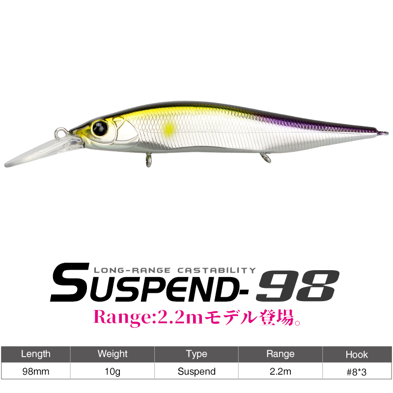 TSURINOYA تعليق البلمة Jerkbai - مراجعة Fishing Lure Spinnerbait وسعره
