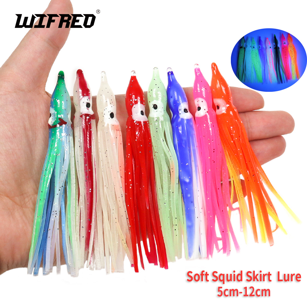 Wifreo المطاط الحبار تنورة الص - مراجعة Fishing Lure Buzzbait وسعره