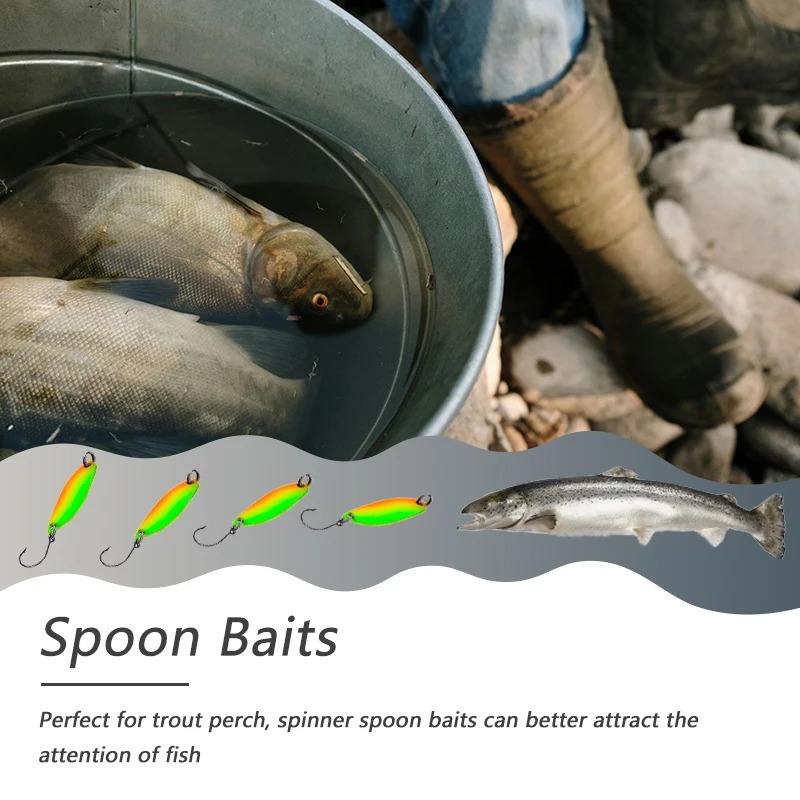 طُعم صيد معدني صغير على شكل مل - مراجعة Fishing Lure Blade Bait وسعره