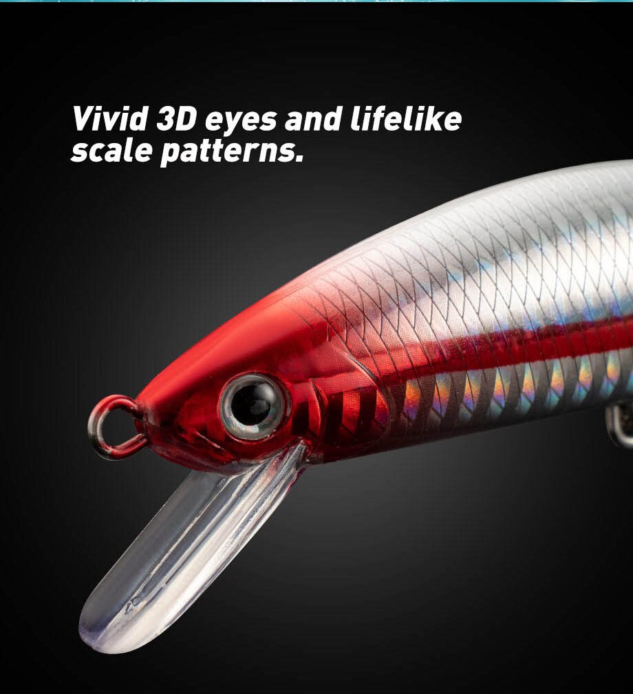 طعم صيد يغرق أسماك البلمة 13 5 - مراجعة Fishing Lure Crankbait وسعره