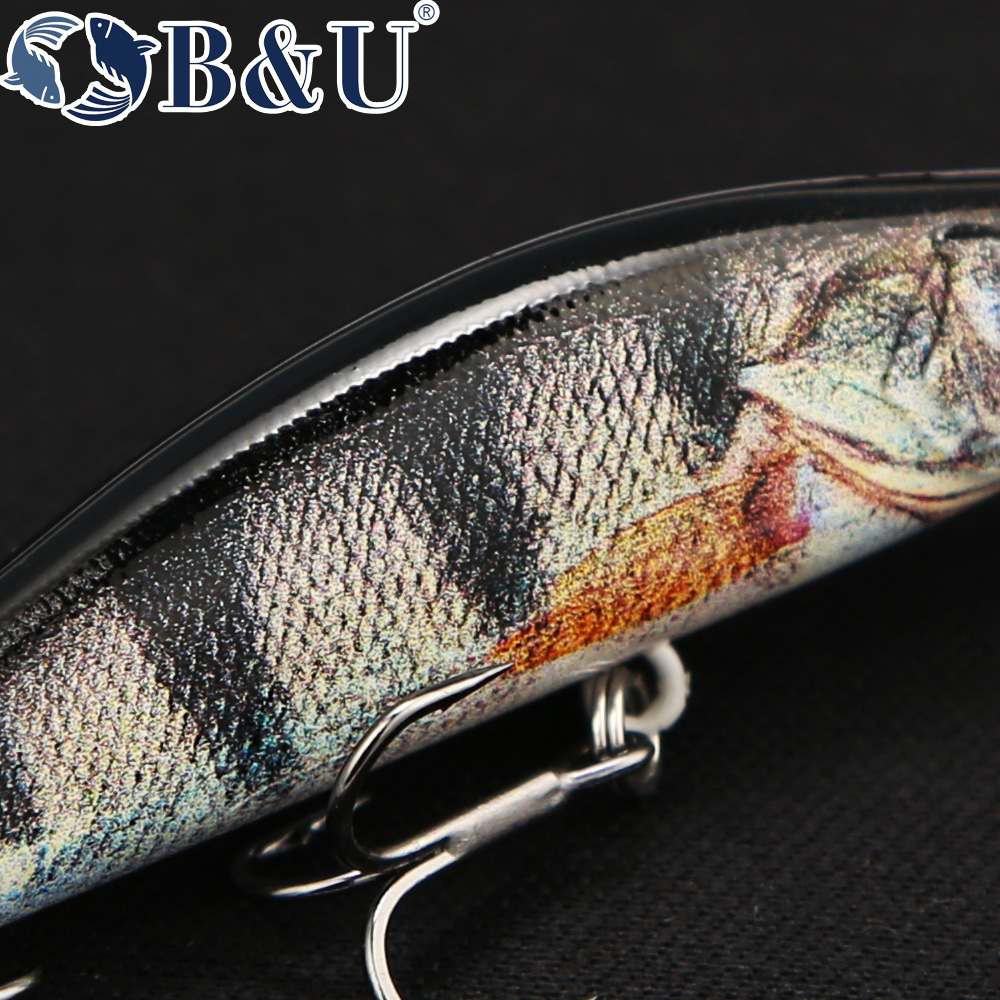 B & U 62 مللي متر 8.4 جرام غرق - مراجعة Fishing Lure Jerkbait وسعره