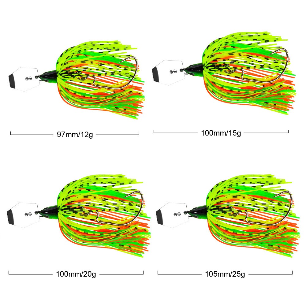 12G/15G/20G طُعم صيد شاتر بيت  - مراجعة Fishing Lure Buzzbait وسعره