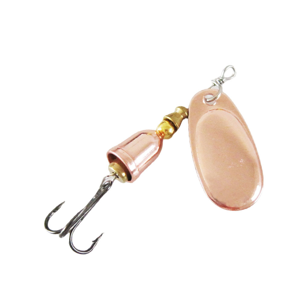 طعم ملعقة صناعي صلب نحاسي ، شف - مراجعة Fishing Lure Blade Bait وسعره