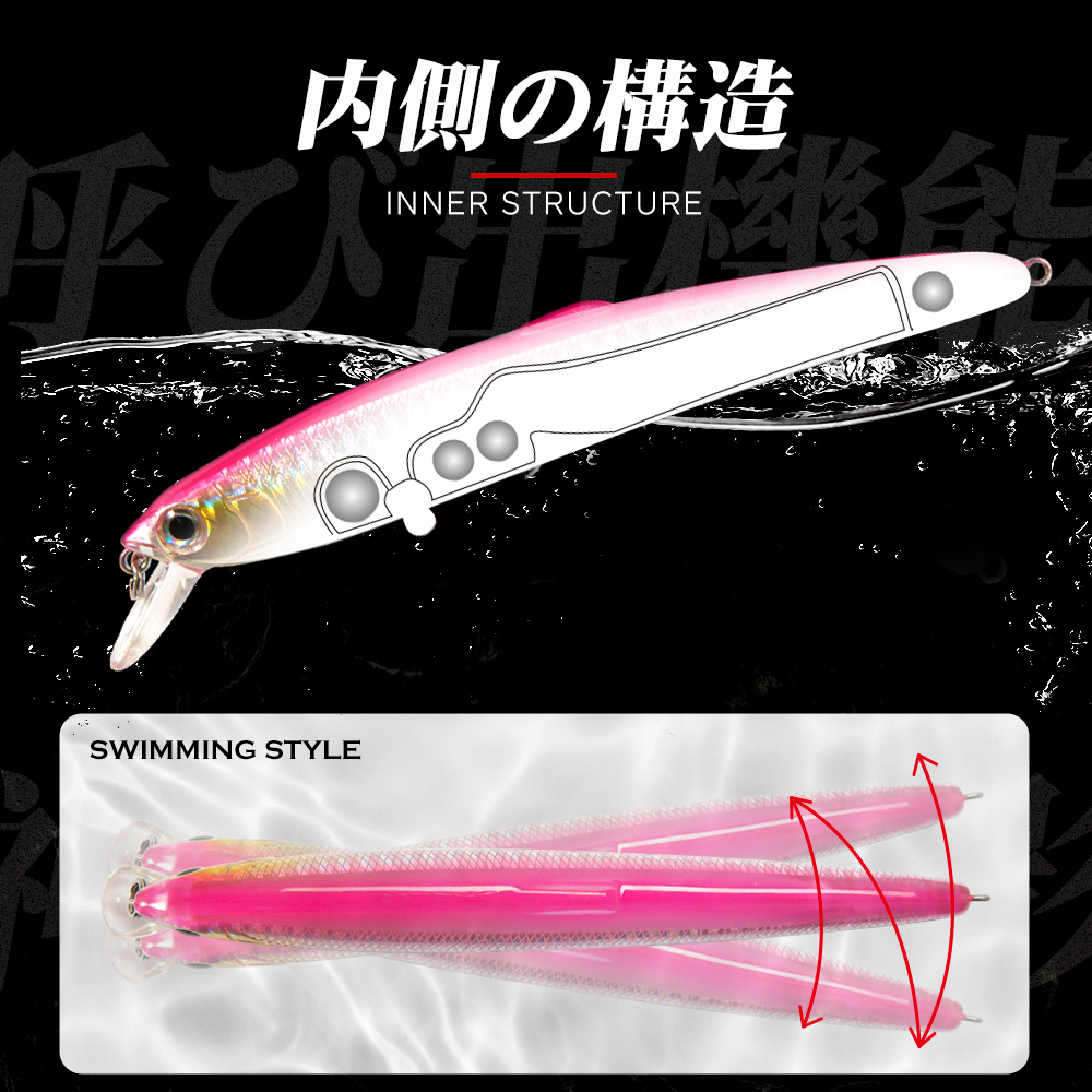 طعم صيد هونت هاوس سارونا مينو  - مراجعة Fishing Lure Jerkbait وسعره