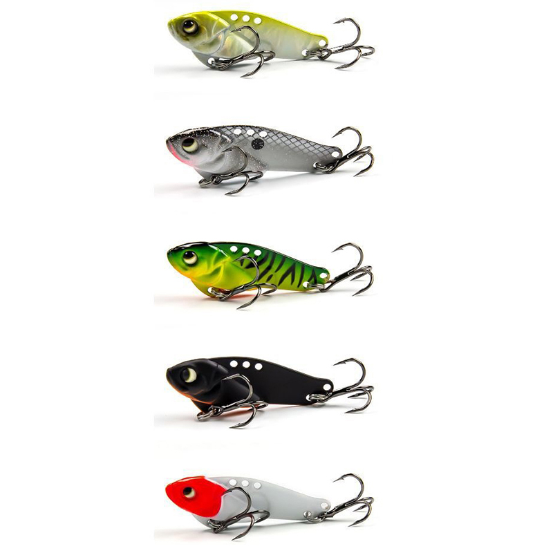 المعادن Vib 5/8/12/17/23 جرام  - مراجعة Fishing Lure Blade Bait وسعره